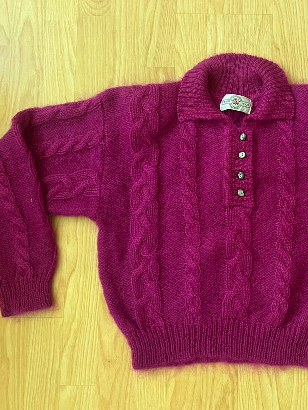 VINTAGE MOHAIR SWEATER M